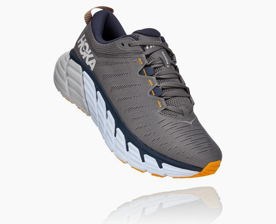 Hoka One One Tenisky Panske Siva - Gaviota 3 - 63749-AYJH